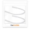 Set 2 Curele anti-alunecare pentru ochelari, Kwmobile, Transparent, Silicon, 51742.02