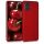 Husa Samsung Galaxy A71, Silicon, Rosu, 51213.36
