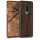 Husa OnePlus 8, Lemn, Maro, 51868.01
