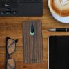 Husa OnePlus 8, Lemn, Maro, 51868.01
