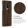 Husa OnePlus 8, Lemn, Maro, 51868.01