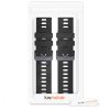 Set 2 curele pentru Xiaomi Amazfit GTR (47mm) / Amazfit GTR 2, Silicon, Negru, 51169.47