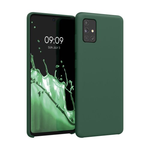 Husa Samsung Galaxy A51, Silicon, Verde, 51197.169