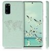 Husa Samsung Galaxy S20, Fibre vegetale, Verde, 51956.01