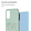 Husa Samsung Galaxy S20, Fibre vegetale, Verde, 51956.01