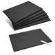 Set 6 tavi din ardezie Navaris, 30x20 cm, cu creta, non-zgarieturi, 47683.06.02