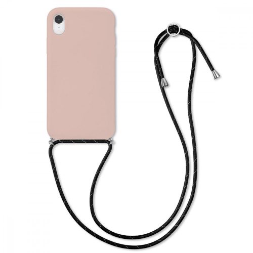 Husa Apple iPhone XR, Silicon, Roz, 50418.10