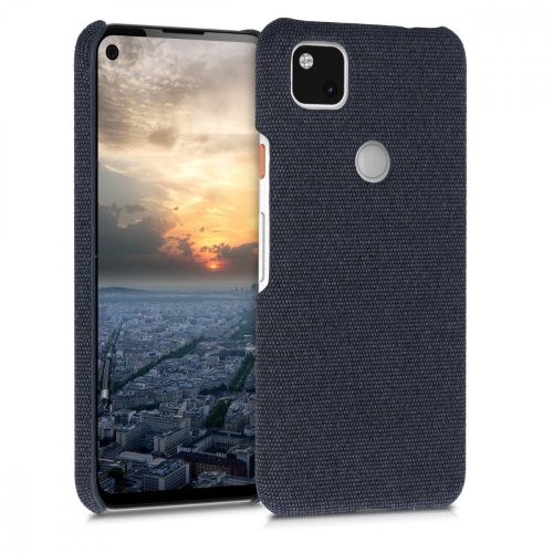 Husa Google Pixel 4a, Textil, Albastru, 52048.17