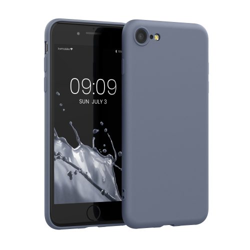Husa Apple iPhone 8 / iPhone 7 / iPhone SE 2, Silicon, Albastru, 49979.12