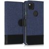 Husa Google Pixel 4a, Textil, Albastru, 52250.17