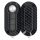 Husa Cheie Auto pentru Fiat / Lanica - 3 Butoane, Plastic, Negru, 52233.01