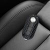 Husa Cheie Auto pentru Fiat / Lanica - 3 Butoane, Plastic, Negru, 52233.01
