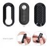 Husa Cheie Auto pentru Fiat / Lanica - 3 Butoane, Plastic, Negru, 52233.01