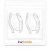 Set 2 Huse pentru Huawei Watch GT2 (46mm), kwmobile, Silicon, Transparent, 52277.01