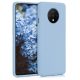 Husa OnePlus 7T, Silicon, Albastru, 50403.58