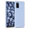 Husa Samsung Galaxy A41, Silicon, Albastru, 52301.58