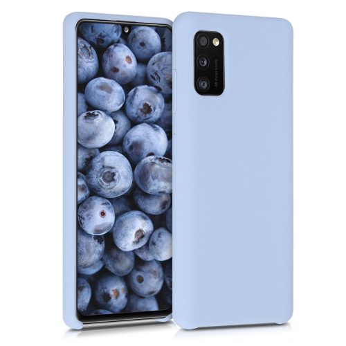 Husa Samsung Galaxy A41, Silicon, Albastru, 52301.58