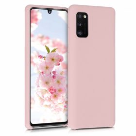 Husa Samsung Galaxy A41, Silicon, Roz, 52301.52