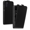 Husa Samsung Galaxy A41, Piele ecologica, Negru, 52303.01