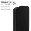 Husa Samsung Galaxy A41, Piele ecologica, Negru, 52303.01