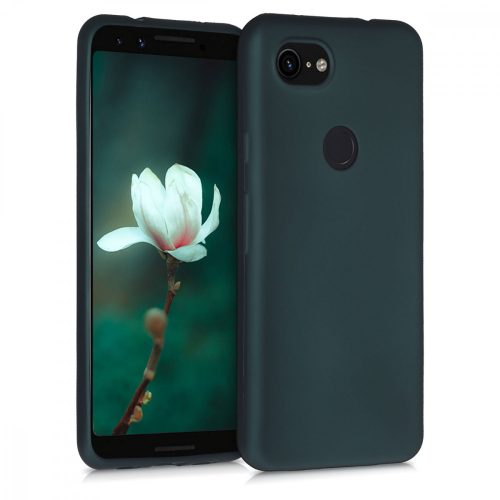 Husa Google Pixel 3a, Silicon, Verde, 52339.14