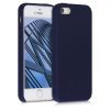 Husa Apple iPhone 5 / iPhone 5s / iPhone SE, Silicon, Albastru, 42766.182