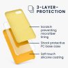 Husa Apple iPhone 8 / iPhone 7 / iPhone SE 2, Silicon, Portocaliu, 40225.180