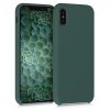 Husa Apple iPhone X / iPhone XS, Silicon, Verde, 42495.171