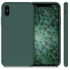 Husa Apple iPhone X / iPhone XS, Silicon, Verde, 42495.171
