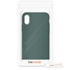 Husa Apple iPhone X / iPhone XS, Silicon, Verde, 42495.171