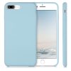 Husa Apple iPhone 8 Plus / iPhone 7 Plus, Silicon, Albastru, 40842.177