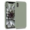 Husa Apple iPhone X / iPhone XS, Silicon, Verde, 42495.172