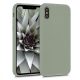 Husa Apple iPhone X / iPhone XS, Silicon, Verde, 42495.172