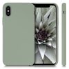 Husa Apple iPhone X / iPhone XS, Silicon, Verde, 42495.172