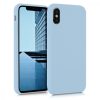 Husa Apple iPhone X / iPhone XS, Silicon, Albastru, 42495.177