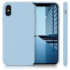 Husa Apple iPhone X / iPhone XS, Silicon, Albastru, 42495.177
