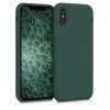 Husa Apple iPhone X / iPhone XS, Silicon, Verde, 46313.169