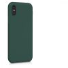 Husa Apple iPhone X / iPhone XS, Silicon, Verde, 46313.169