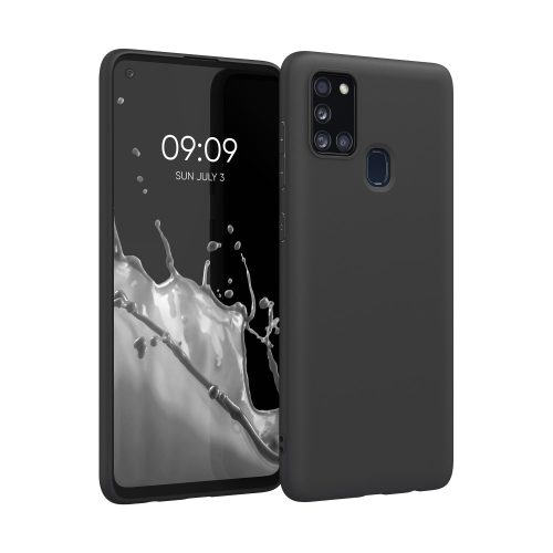 Husa Samsung Galaxy A21s, Silicon, Negru, 52494.47