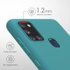 Husa Samsung Galaxy A21s, Silicon, Verde, 52494.57