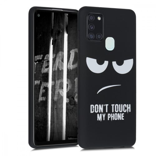 Husa Samsung Galaxy A21s, Silicon, Negru, 52499.01