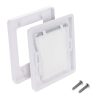 Set 4 Prize europene blank/goale, Kwmobile, Alb, Plastic, 51095.02.04