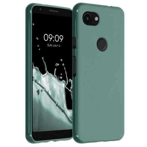 Husa Google Pixel 3a, Silicon, Verde, 47590.171