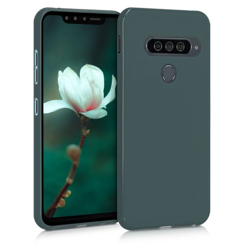 Husa LG G8s ThinQ, Silicon, Verde, 48068.171