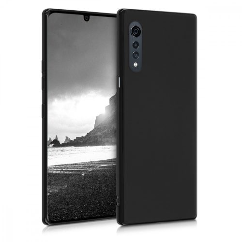 Husa LG Velvet, Silicon, Negru, 52532.47