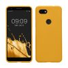 Husa Google Pixel 3a, Silicon, Galben, 47590.143