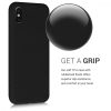 Husa Apple iPhone X / iPhone XS, Silicon, Negru, 49982.01