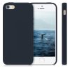 Husa Apple iPhone 5 / iPhone 5s / iPhone SE, Silicon, Albastru, 42766.186
