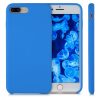Husa Apple iPhone 8 Plus / iPhone 7 Plus, Silicon, Albastru, 40842.189