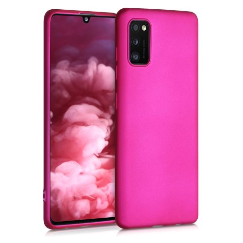Husa Samsung Galaxy A41, Silicon, Roz, 52254.65